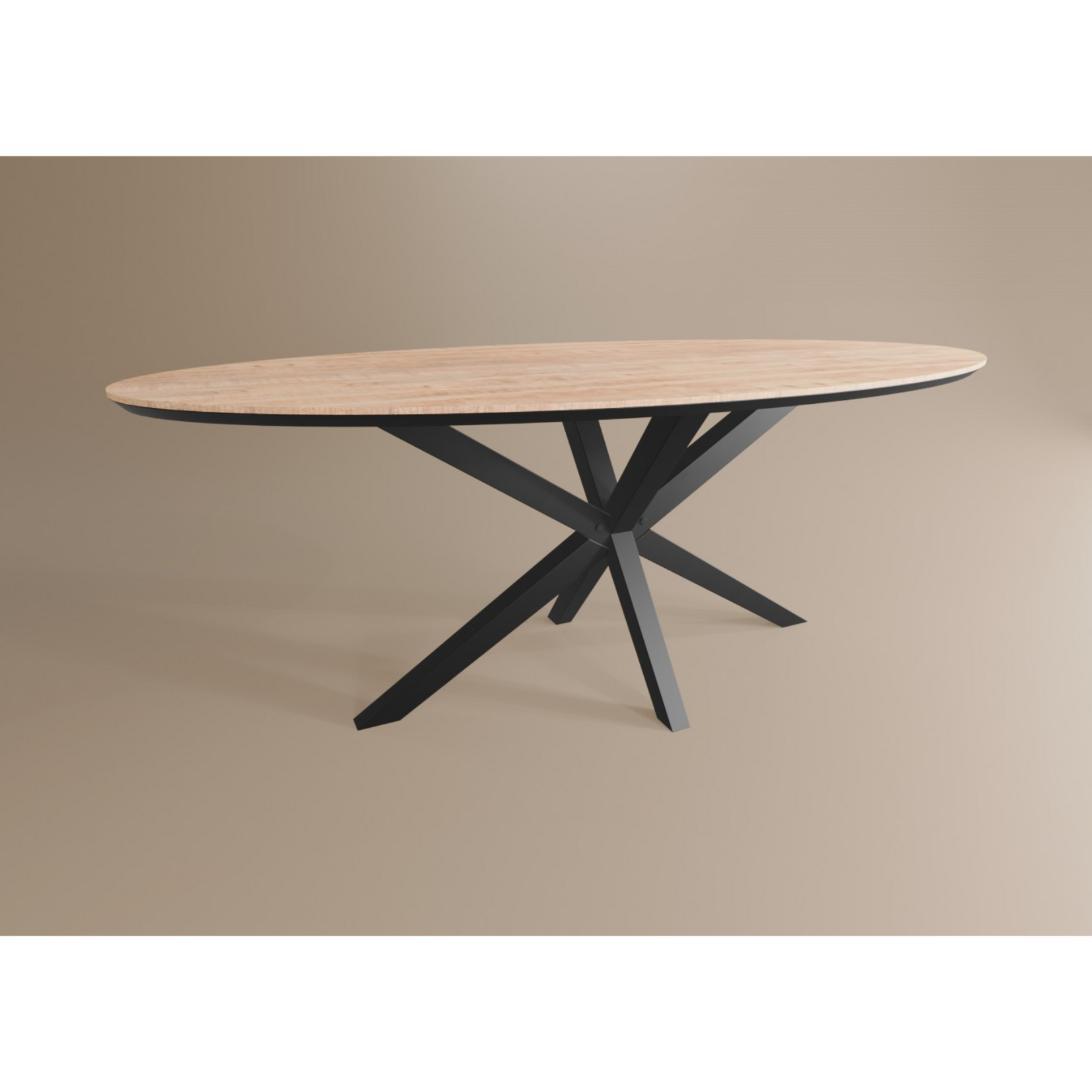 Salontafel Ovaal Lamulux 135 x 67 x 42