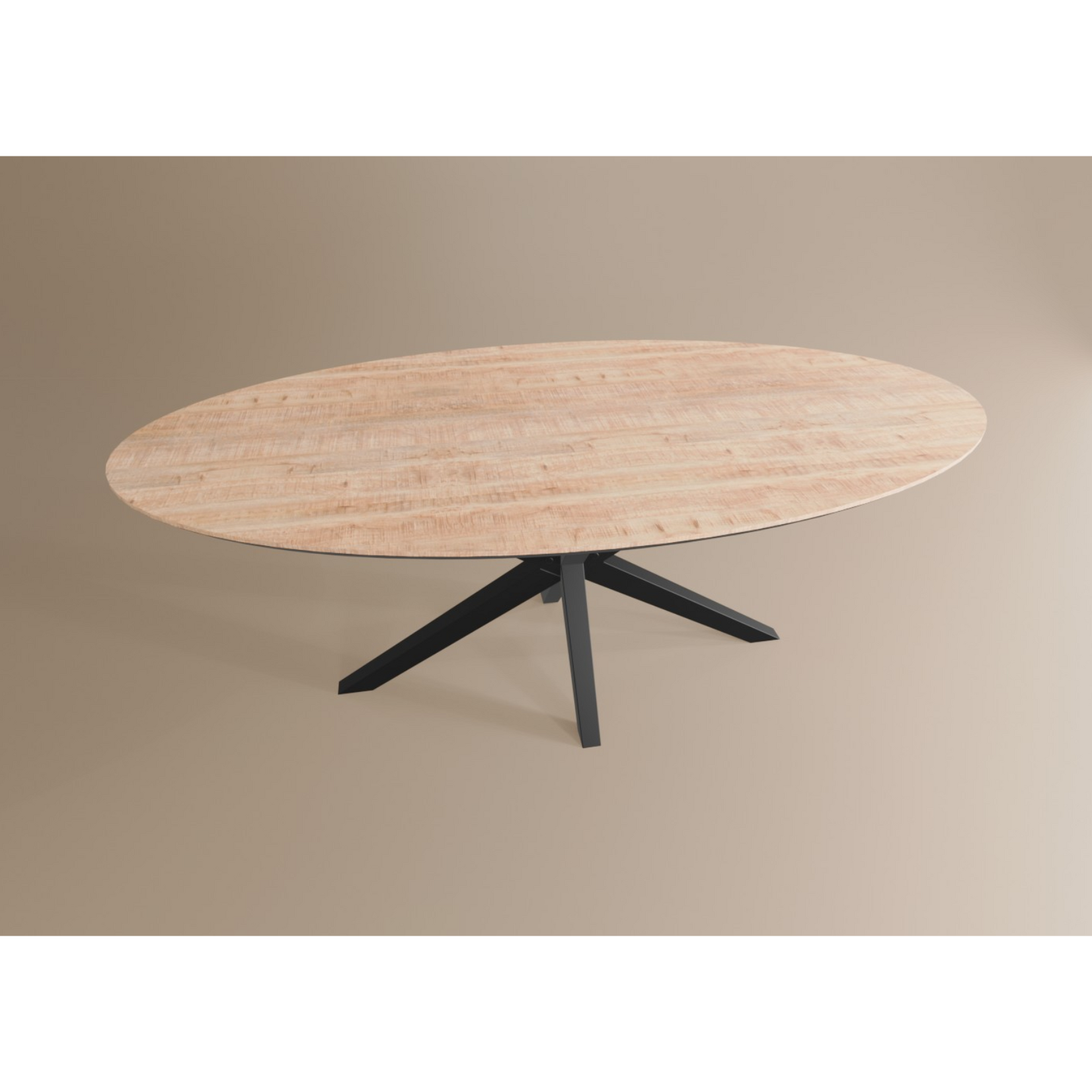 Salontafel Ovaal Lamulux 135 x 67 x 42