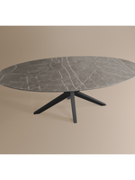 Salontafel Ovaal Lamulux 135 x 67 x 42