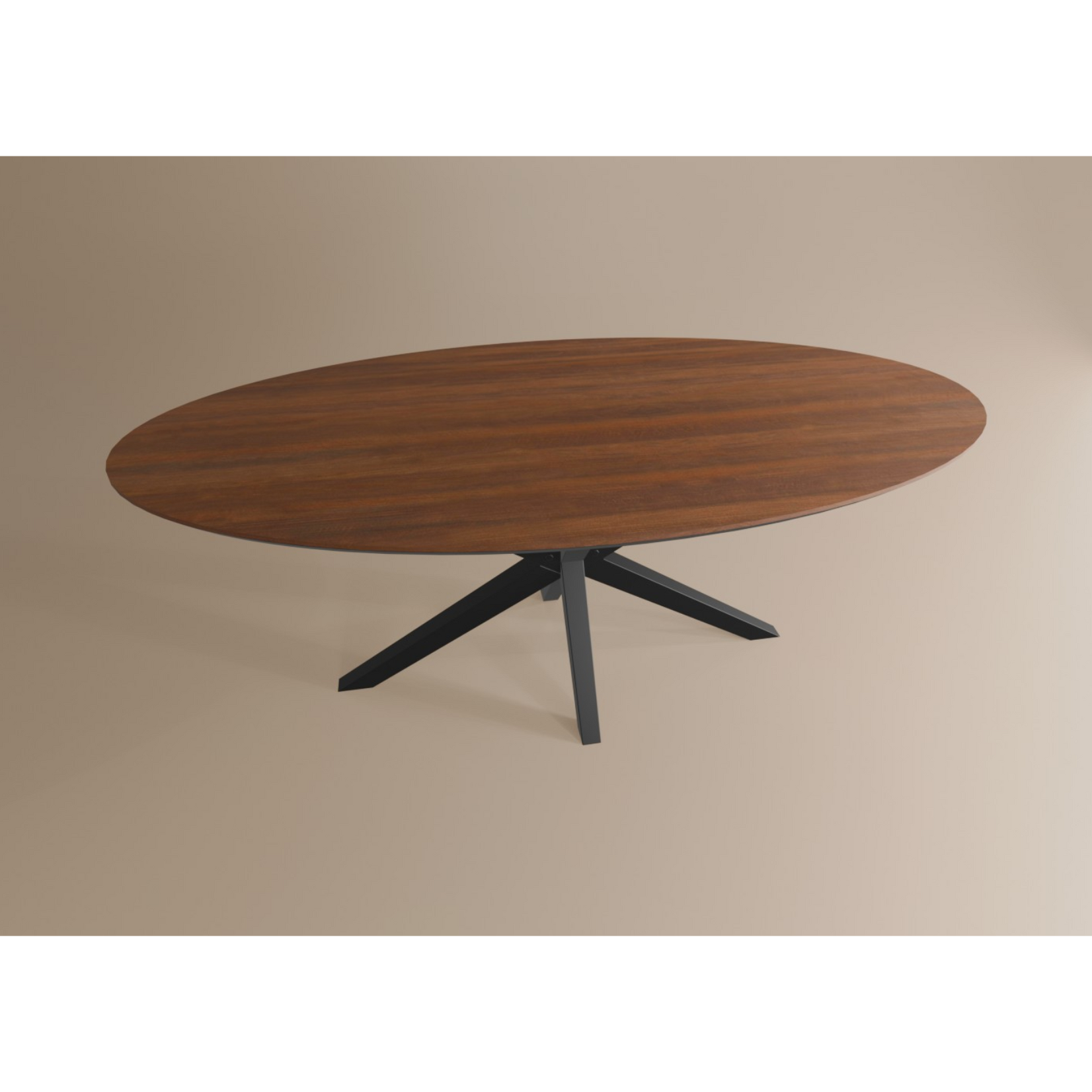 Salontafel Ovaal Lamulux 135 x 67 x 42