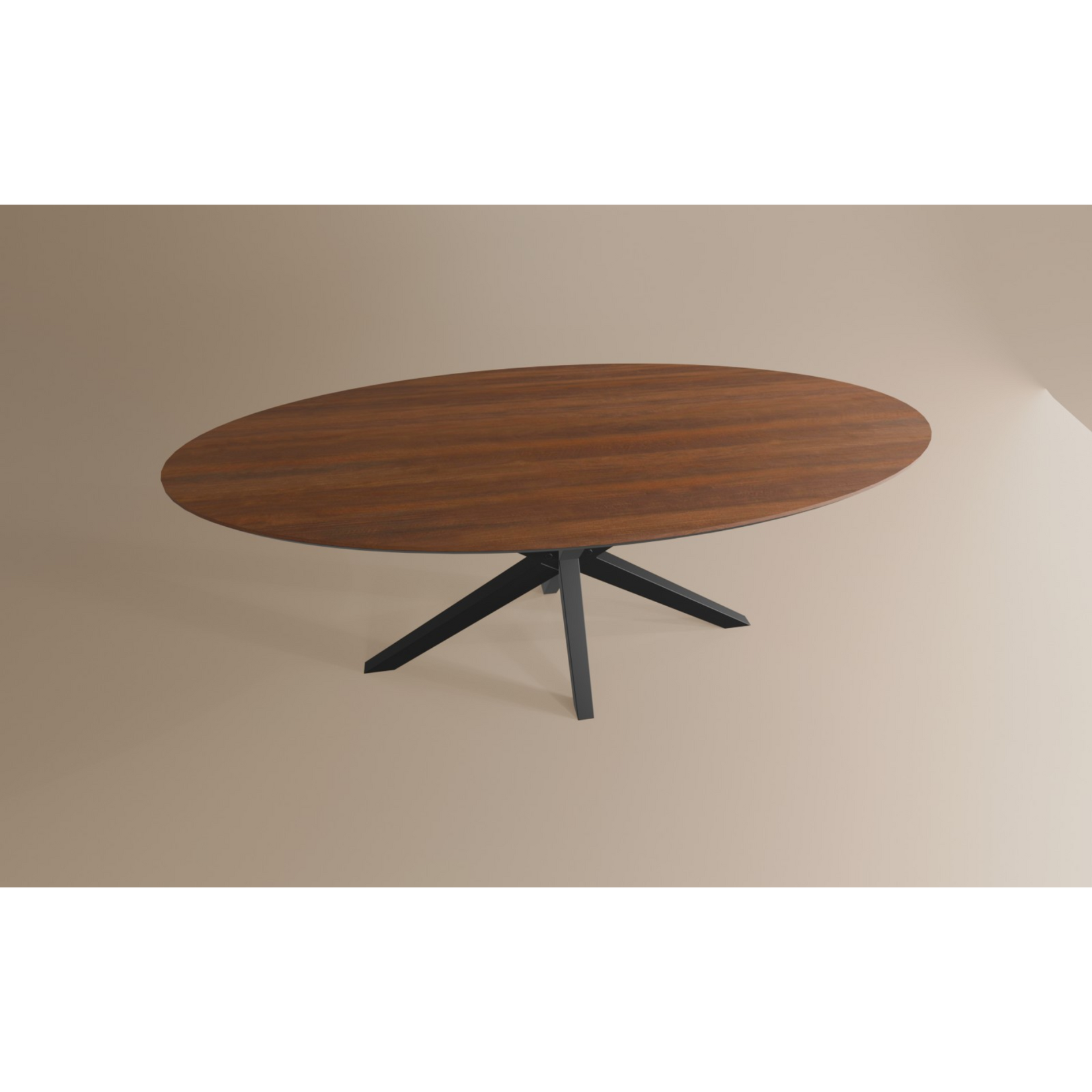 Salontafel Ovaal Lamulux 135 x 67 x 42