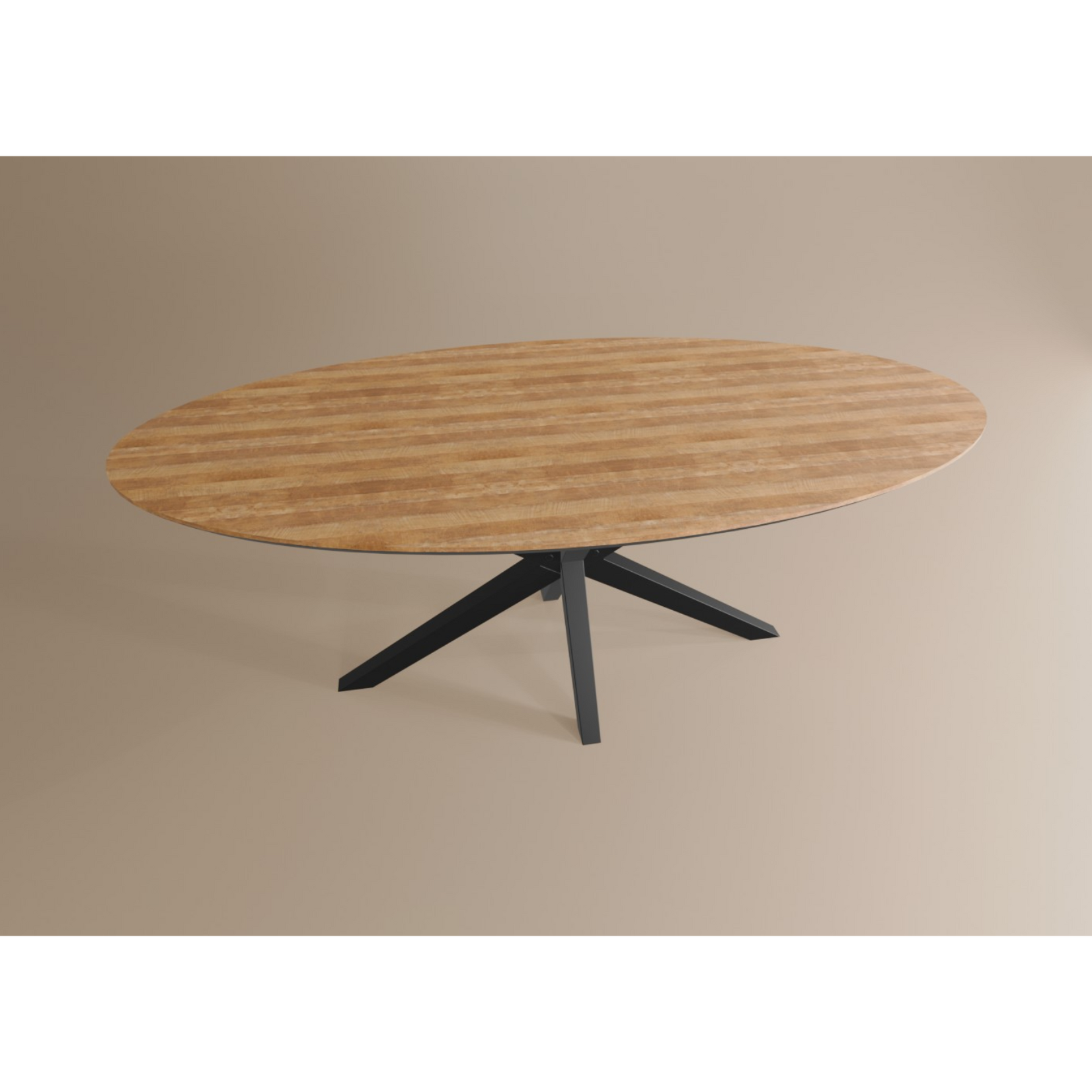 Salontafel Ovaal Lamulux 135 x 67 x 42