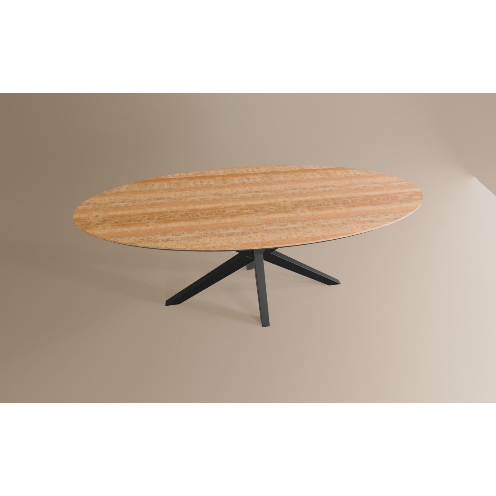 Salontafel Ovaal Lamulux 135 x 67 x 42