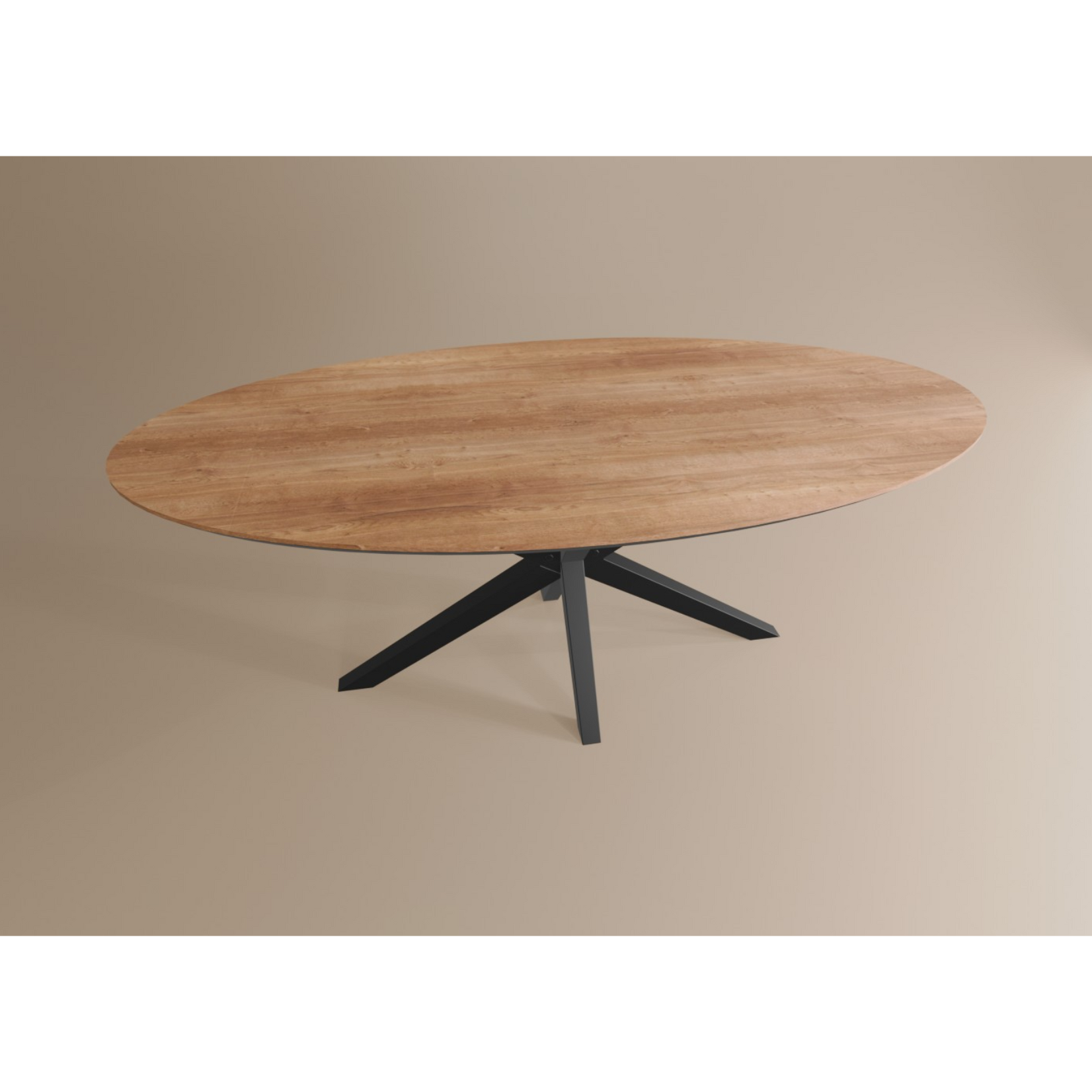 Salontafel Ovaal Lamulux 135 x 67 x 42