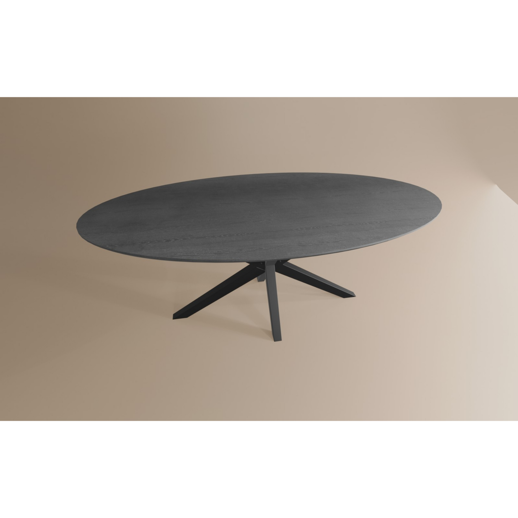 Salontafel Ovaal Lamulux 135 x 67 x 42