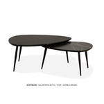 Dortmund Dortmund XL Salontafel set ovaal - Lamulux