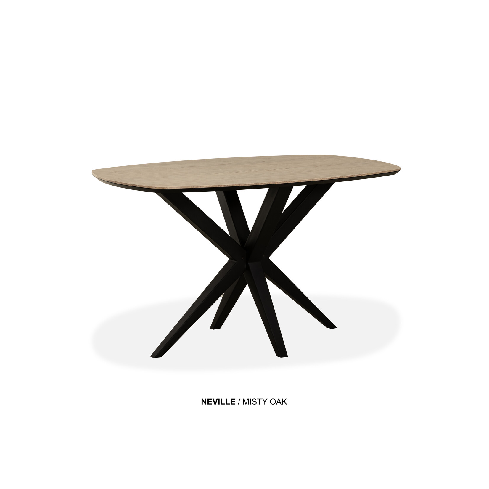 Neville Bartafel Deensovaal Neville 92 x 138 x 80 cm Lamulux