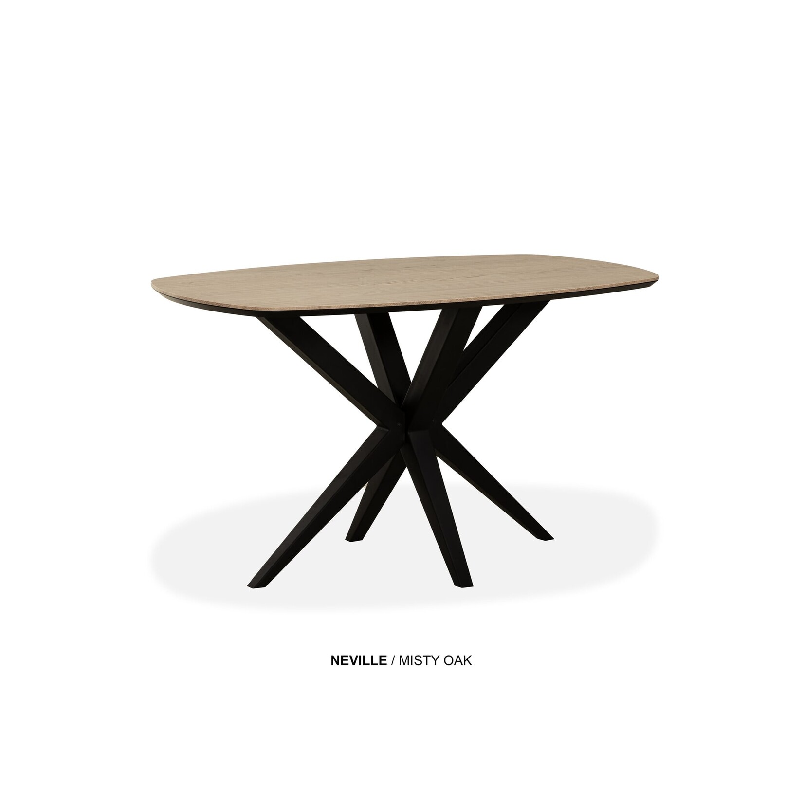 Neville Bartafel Deensovaal Neville 92 x 190 x 90 cm Lamulux