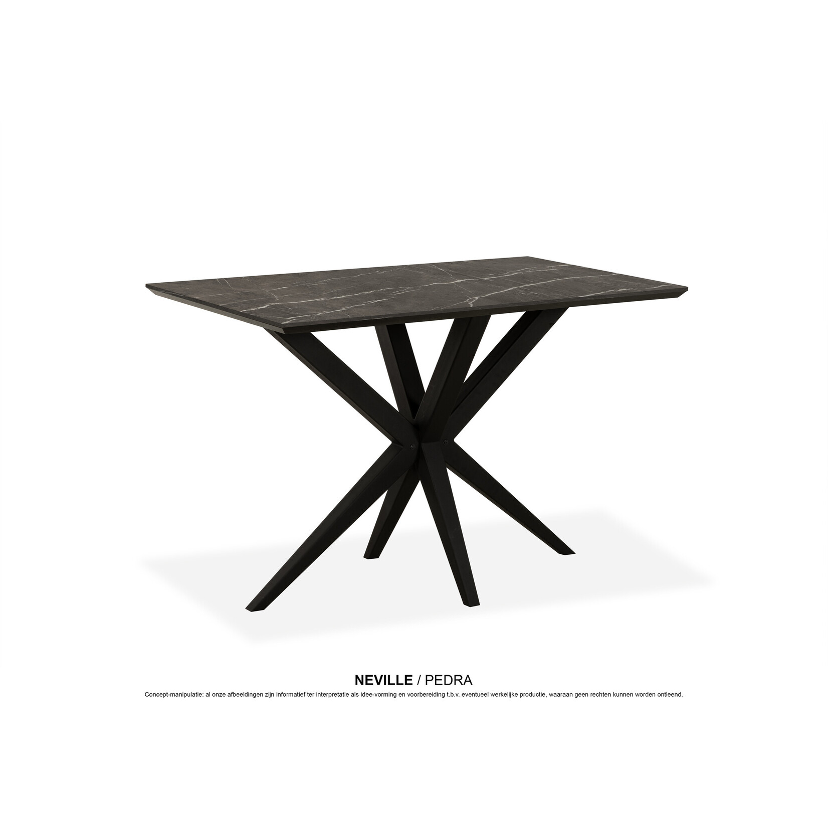 Neville Bartafel rechthoek Neville 92 x 190 x 90 cm Lamulux