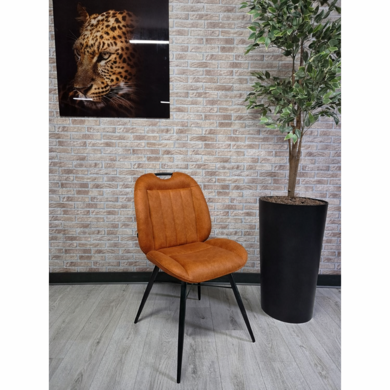 Nowie Nowie eetkamerstoel Cognac