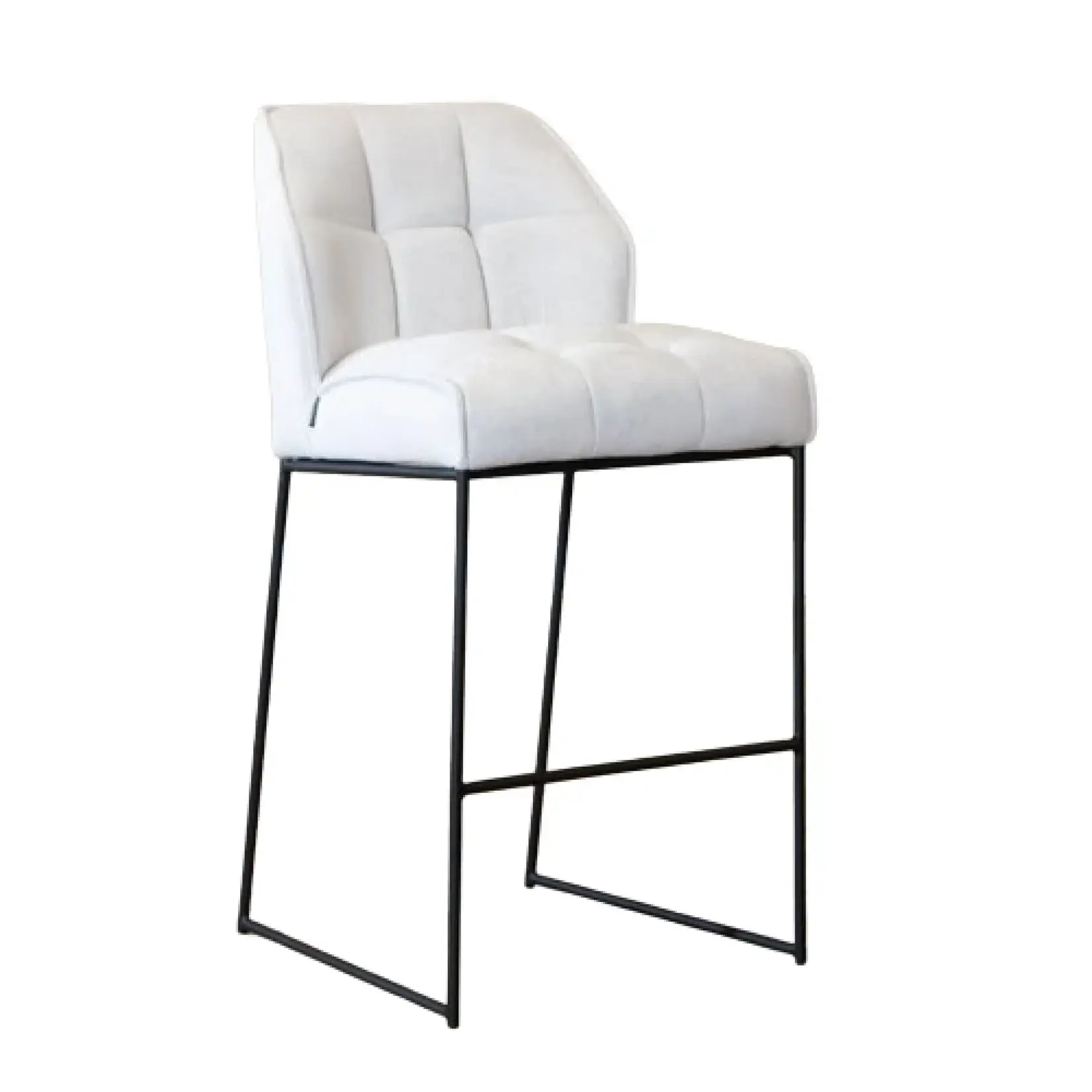 Barkruk Jelle wit polyester 82 cm
