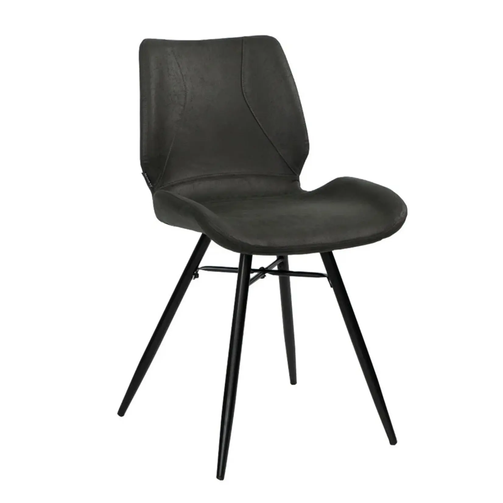 Barrel Stoel Barrel Zwart Eco-Leer