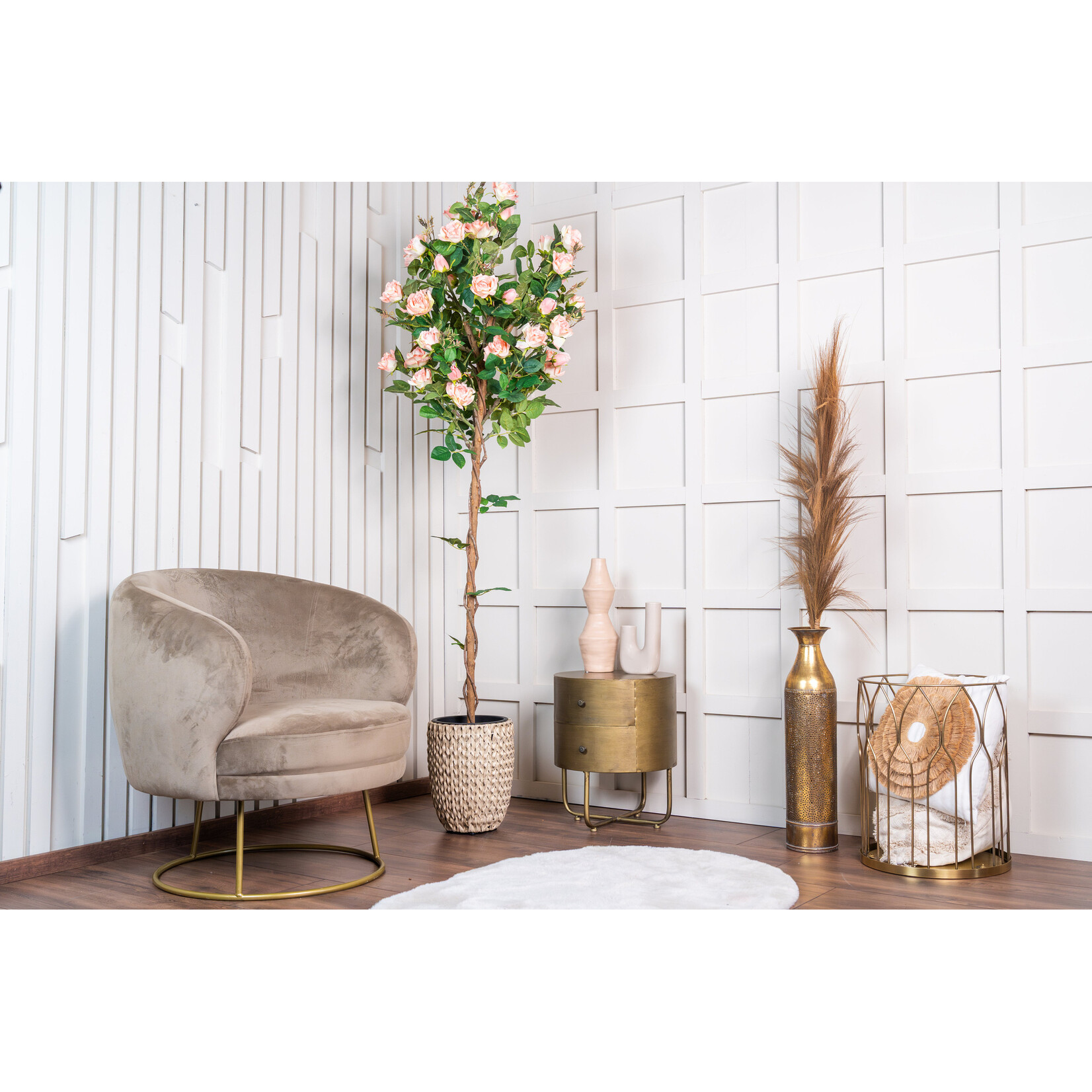 NeverLeafs Rozen kunstboom 180 cm