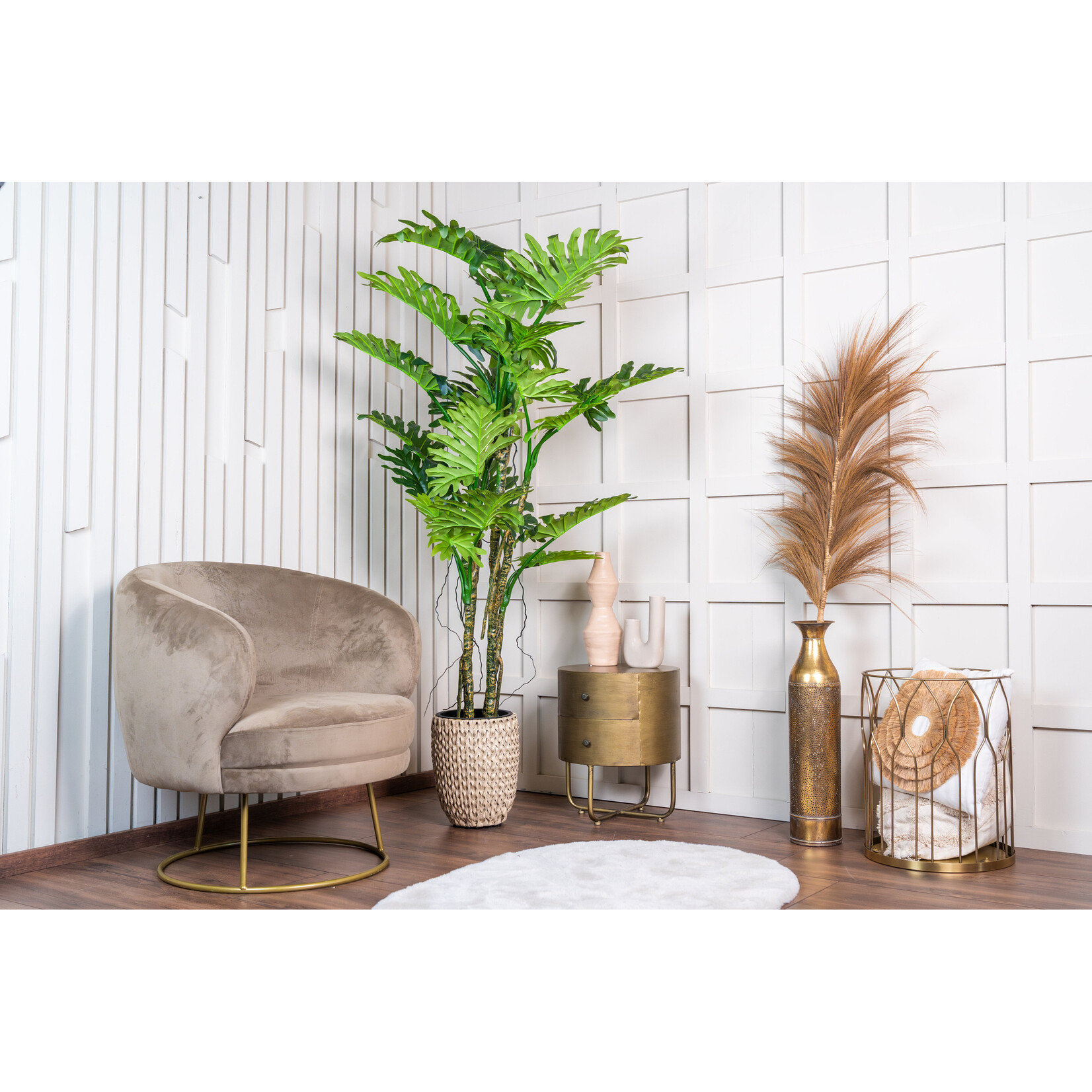 NeverLeafs Philondendron kunstplant Deluxe 180cm