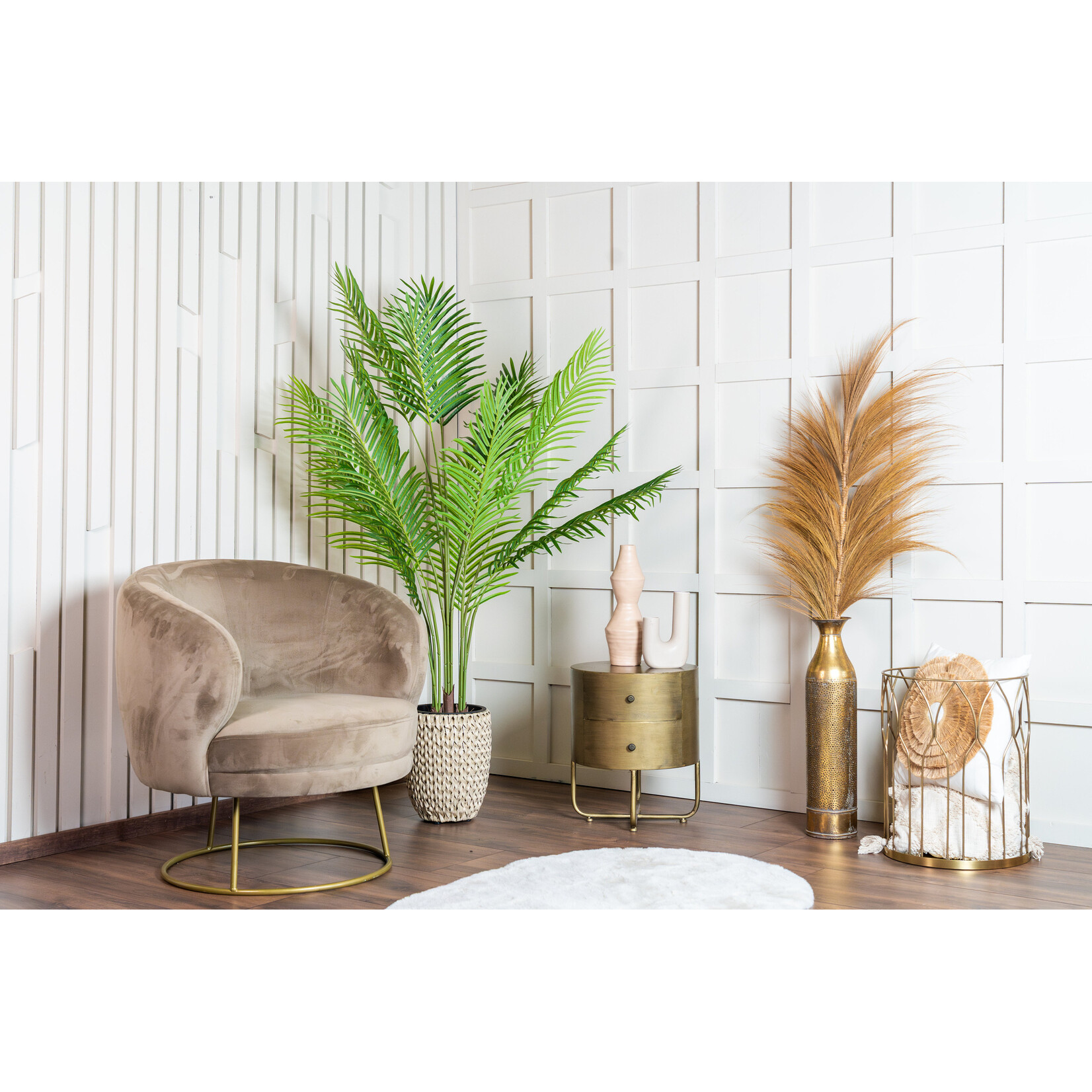NeverLeafs Kunstplant Palm Phoenix 160 cm