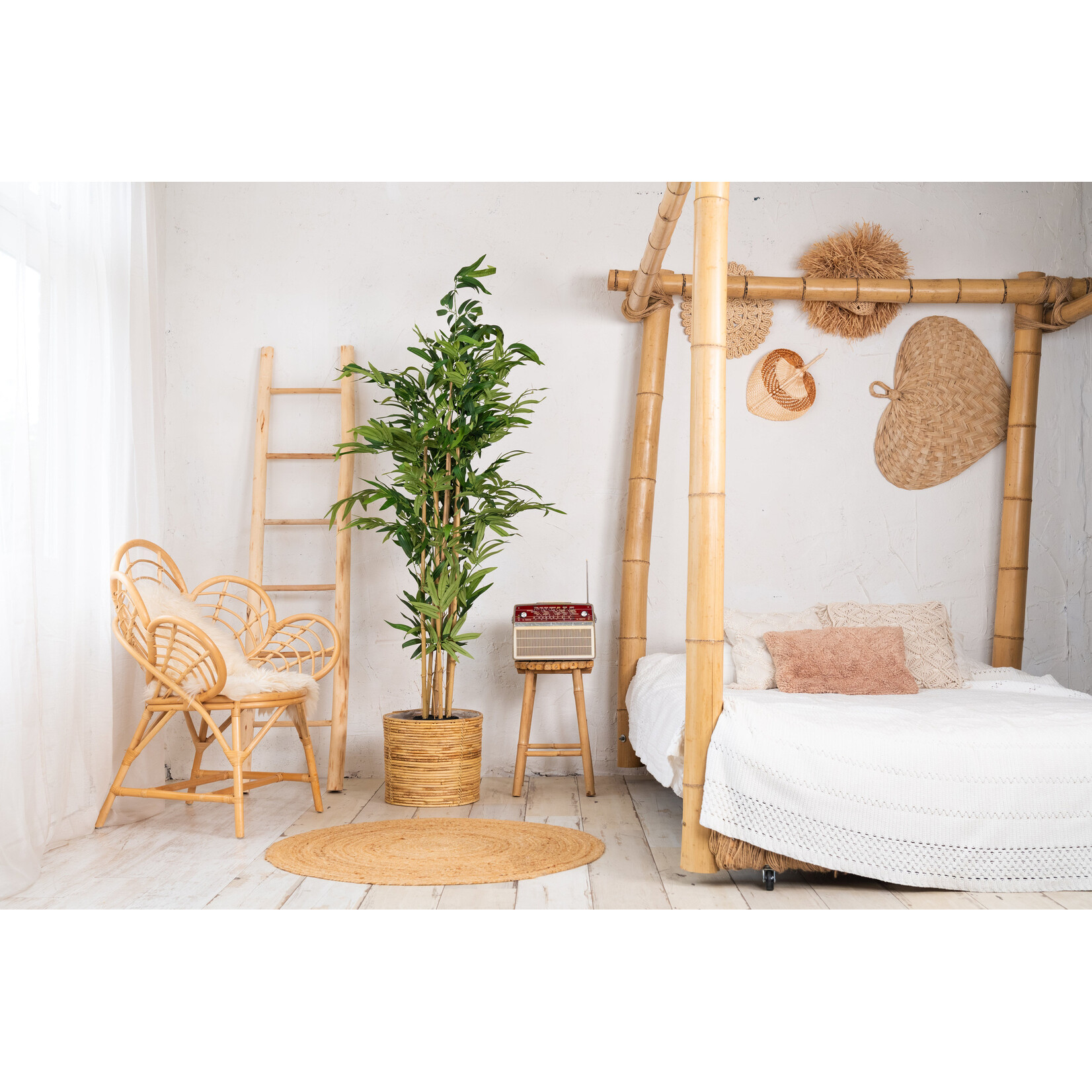 NeverLeafs Bamboe Japanese kunstplant 160cm