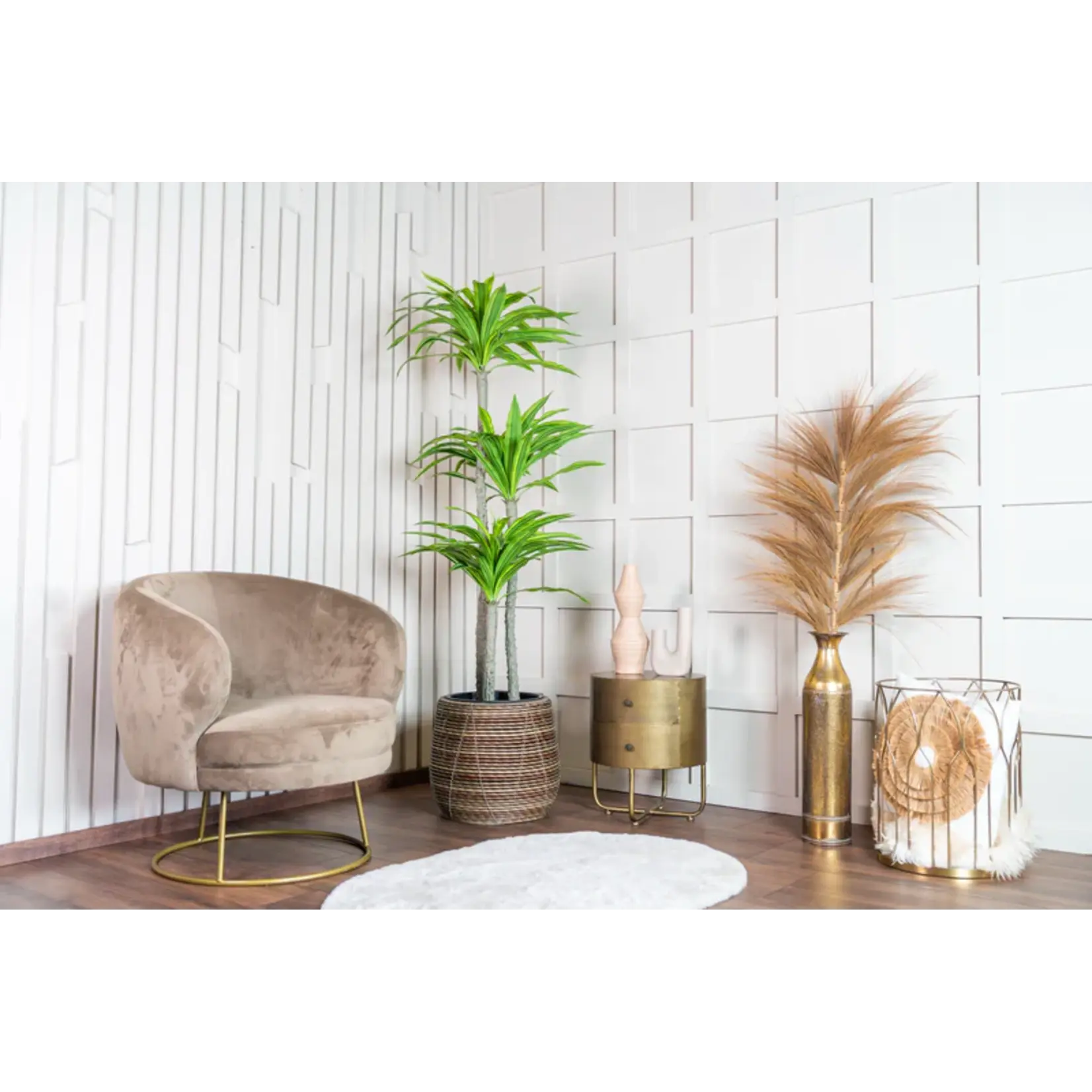 NeverLeafs Kunstplant Yucca 140 cm - Robuuste uitstraling