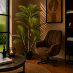 NeverLeafs Tropische mini palm kunstplant 170 cm