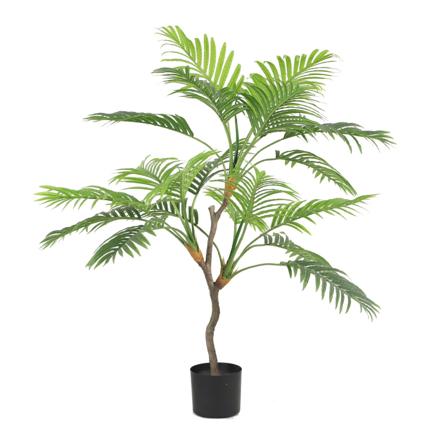 NeverLeafs Kunstplant Tropische mini palm 120 cm