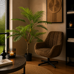 NeverLeafs Kunstplant Tropische mini palm 120 cm