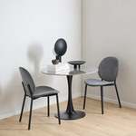 Malta eettafel Batis grijs