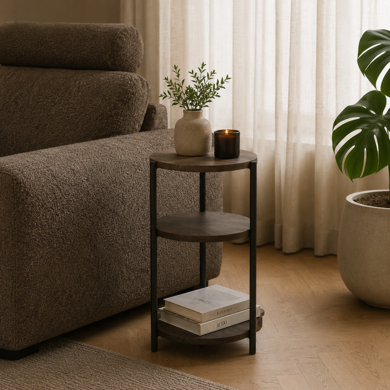 Cubik CUBIK-9 Salontafel Rond – Lamulux