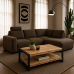 Benoa Salontafel Britt met Legplank 110