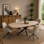 Deens Ovaal Lamulux 220x120x77