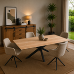 Eettafel Rechthoek Lamulux  220 x 100 x 77