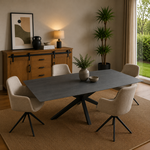 Eettafel Rechthoek Lamulux  190x90x77