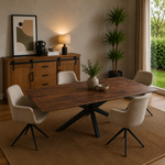Eettafel Rechthoek Lamulux  160x90x77