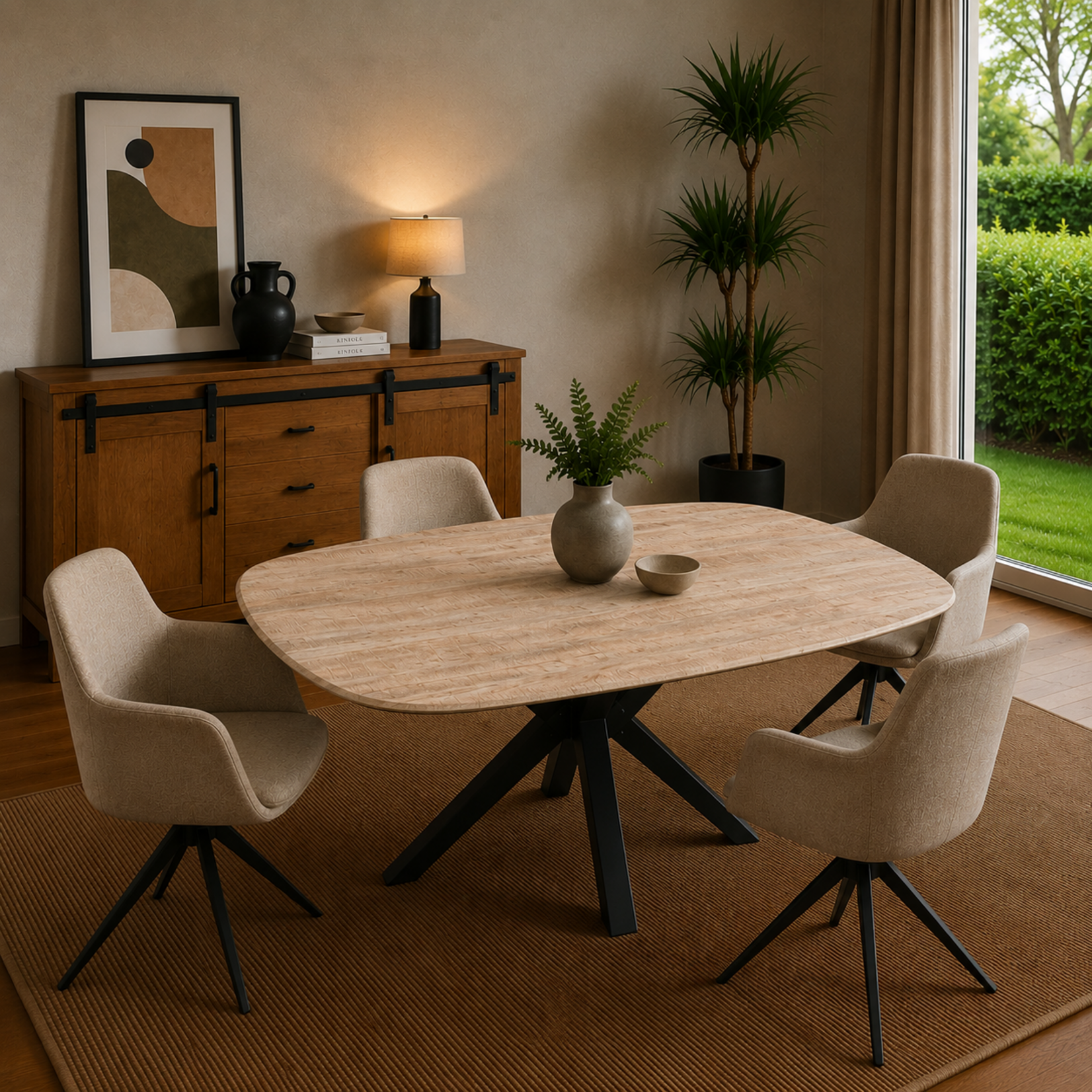 Wellington Wellington Deens Vierkant Lamulux 90x90x77 - 18 kleuren verkrijgbaar