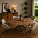 Eettafel Rond Lamulux Ø 150 cm x 77
