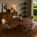 Eettafel Rond Lamulux Ø 130 cm x 77