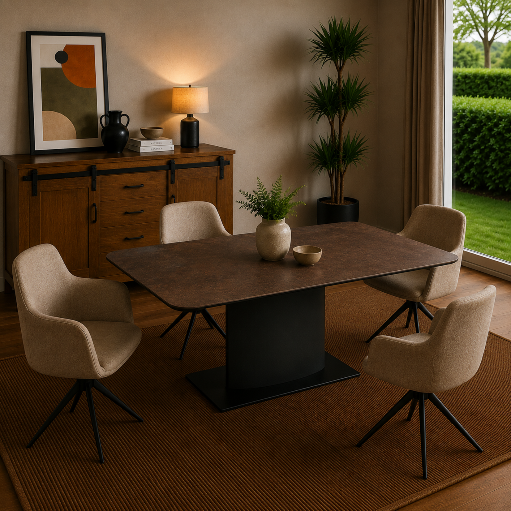 Marbella Eettafel 200x100x75,5 cm
