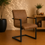 Dimehouse Stoel Brandon cognac