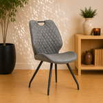 RV Design Stoel Hardy zwart Stof Soft Steel