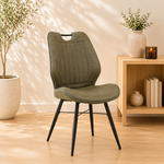 RV Design Stoel Quattro zwart stof Soft Groen