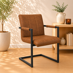Dimehouse Stoel Brandon cognac