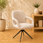 RV Design Move armstoel Stof Sahara Linen - Relax functie - frame zwart