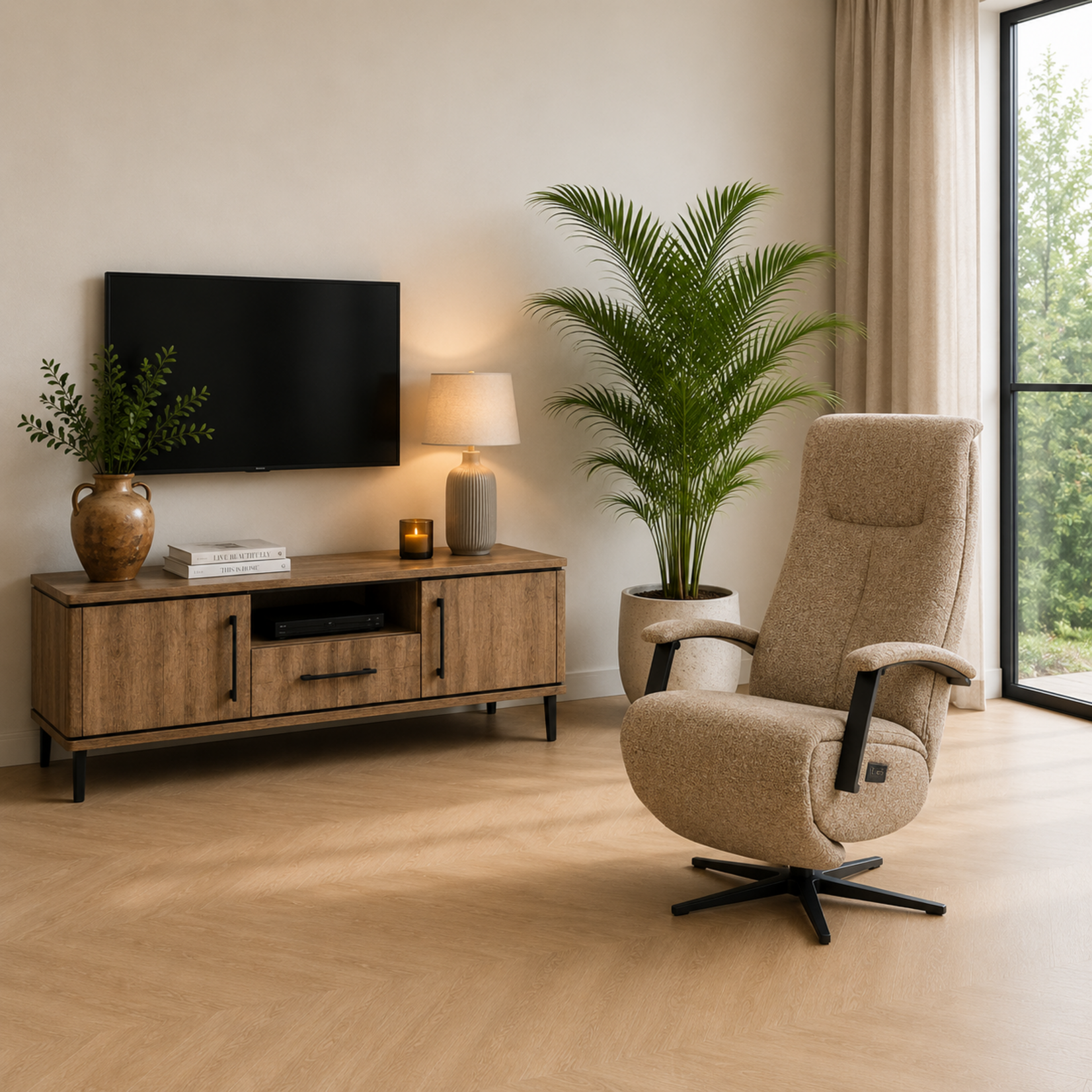 Relaxfauteuil DMW144 2 Motorig + Accu