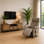 Brussel Relaxfauteuil Brussel Grey Accu 2 Motorig