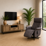 Brussel Relaxfauteuil Brussel Antraciet Accu 2 Motorig