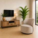 RV Design Sammy Draaifauteuil Stof Loris #05 Beige