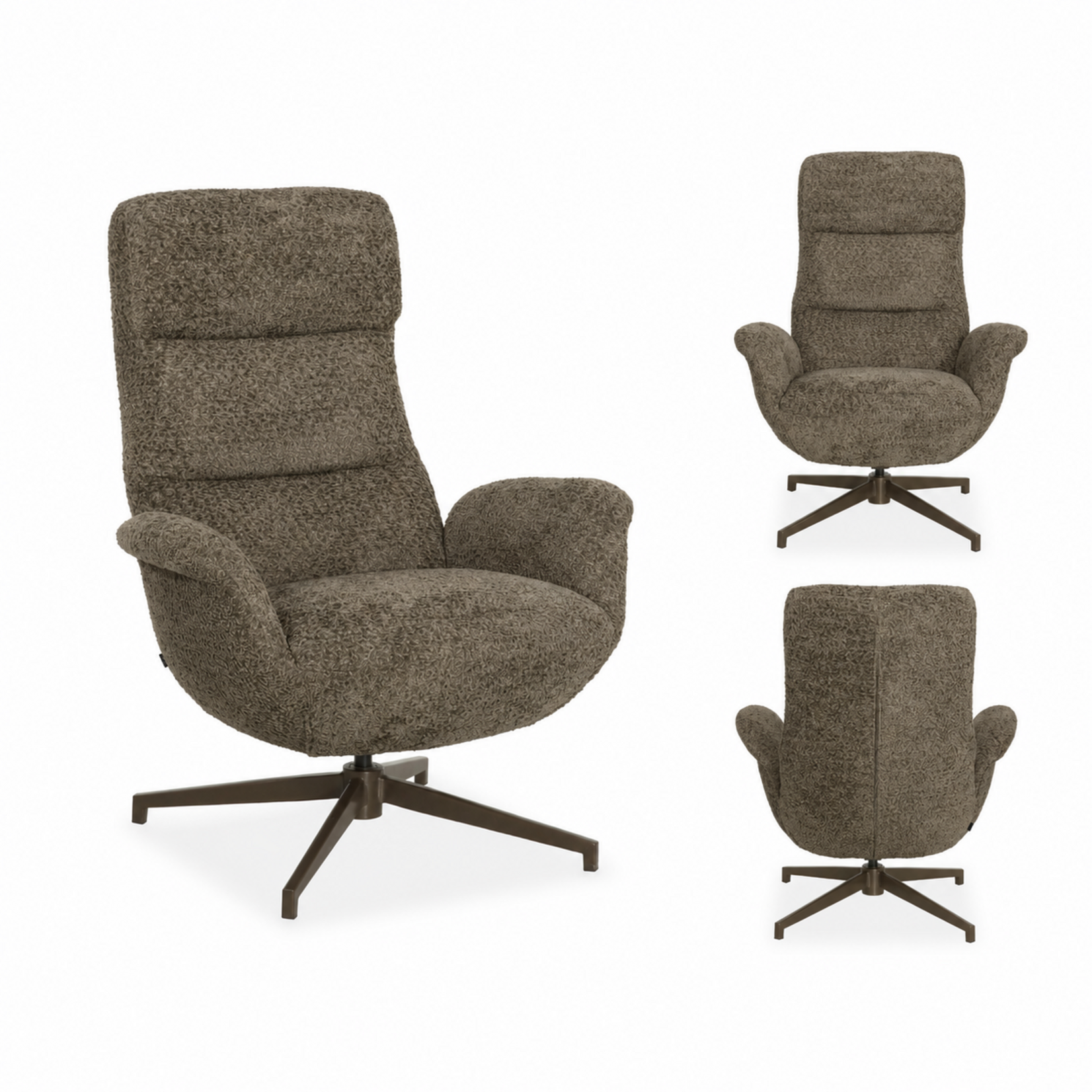 Maxfurn Fauteuil Estado venga wood