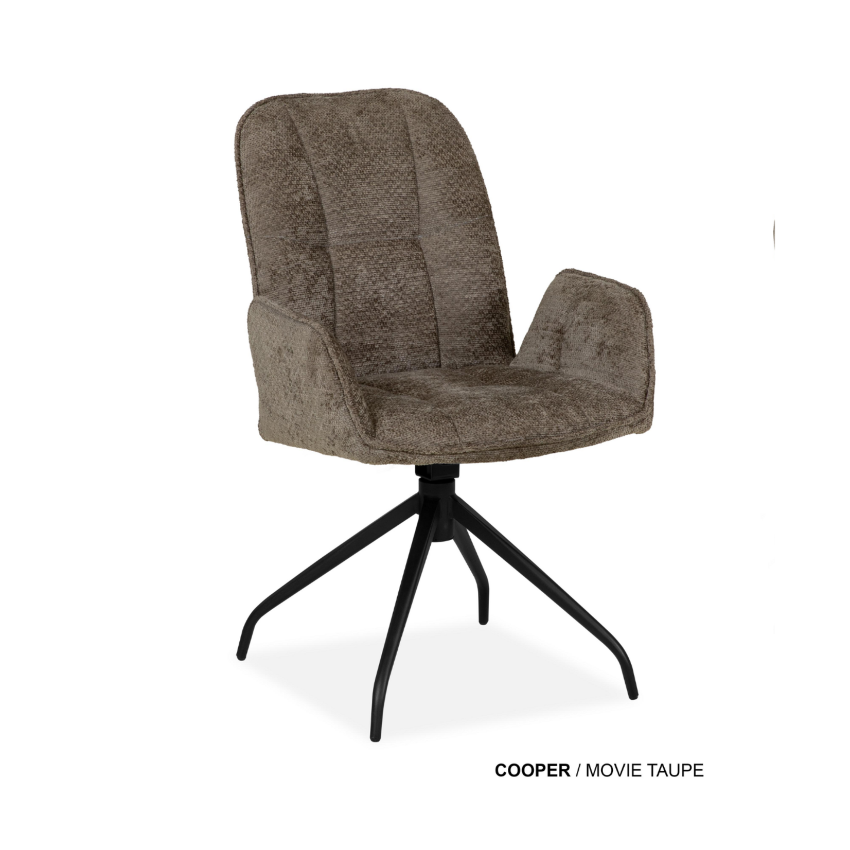 Cooper Eetkamerstoel Cooper movie taupe