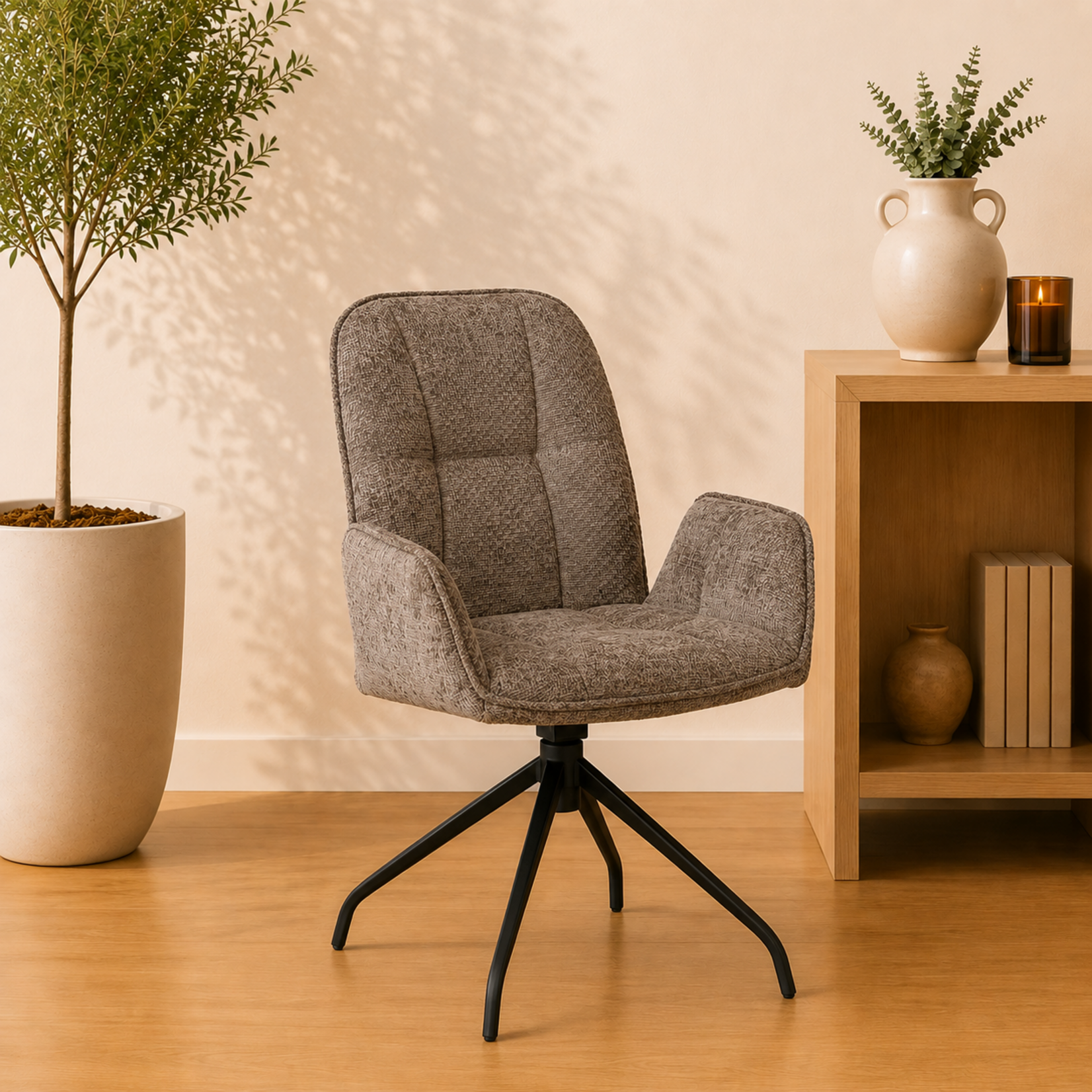 Cooper Eetkamerstoel Cooper movie taupe