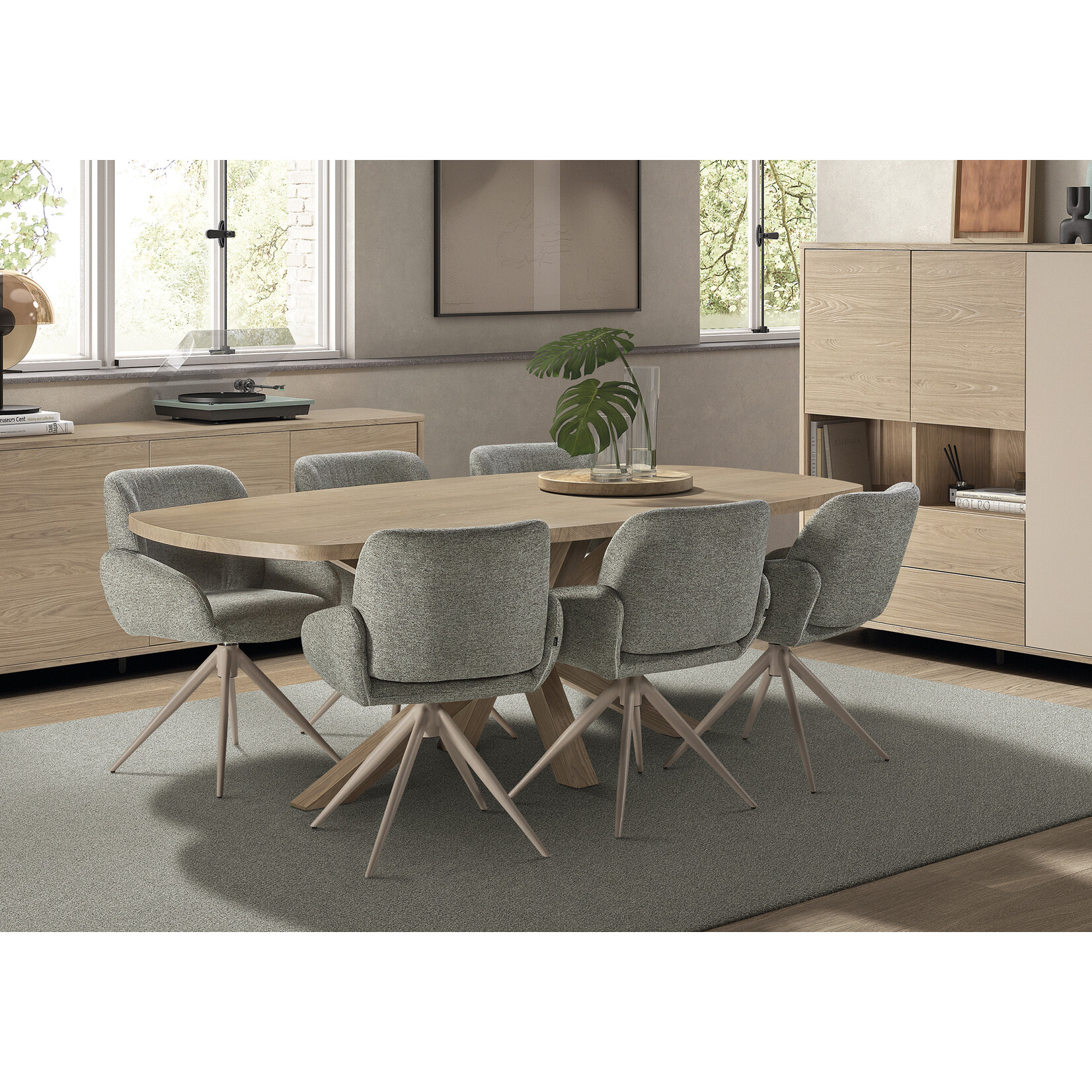 Costa Costa Deens ovaal 160x92x77cm - 18 kleuren verkrijgbaar