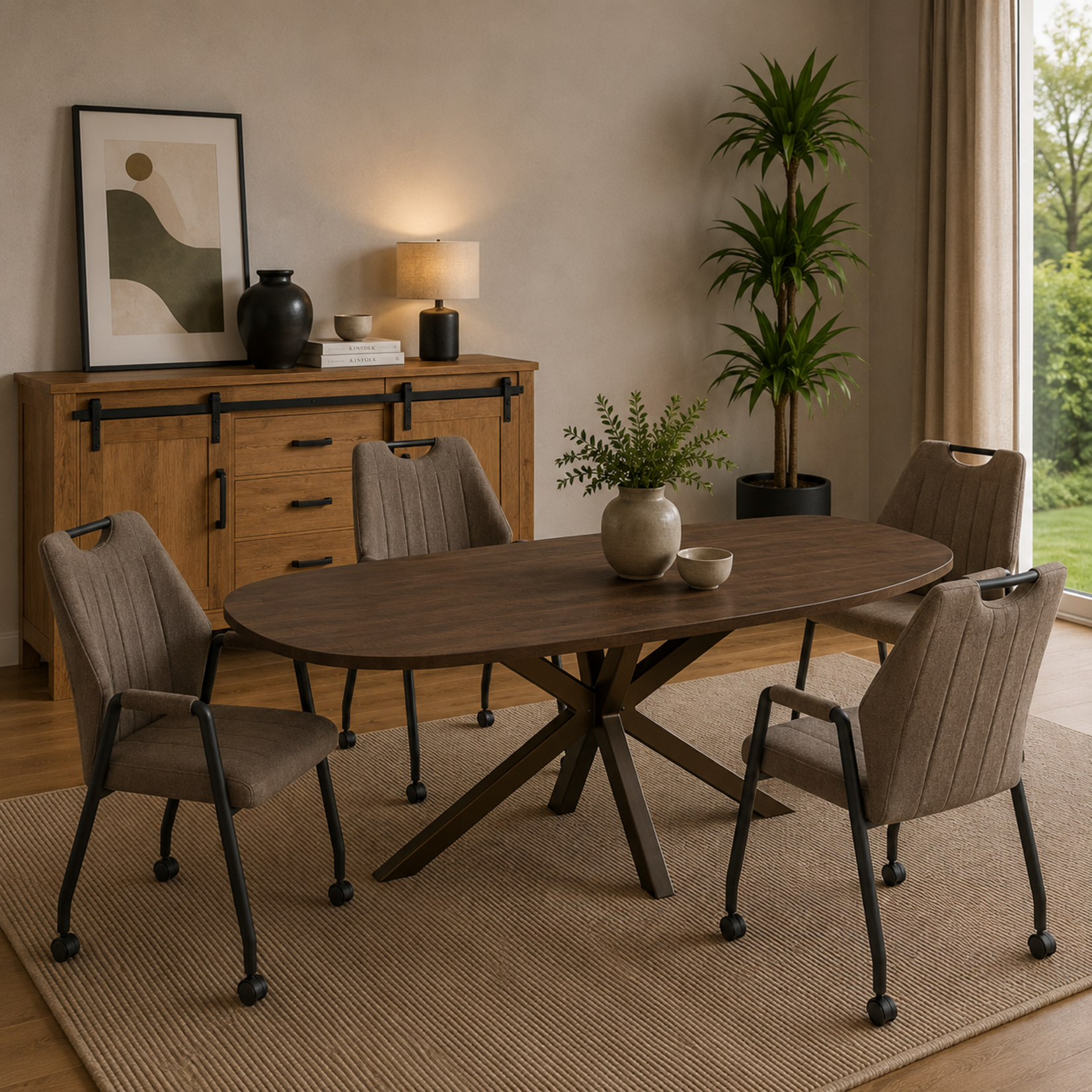 Costa Costa Deens ovaal 160x92x77cm - 18 kleuren verkrijgbaar