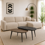 Dortmund Dortmund Salontafel set ovaal - Lamulux
